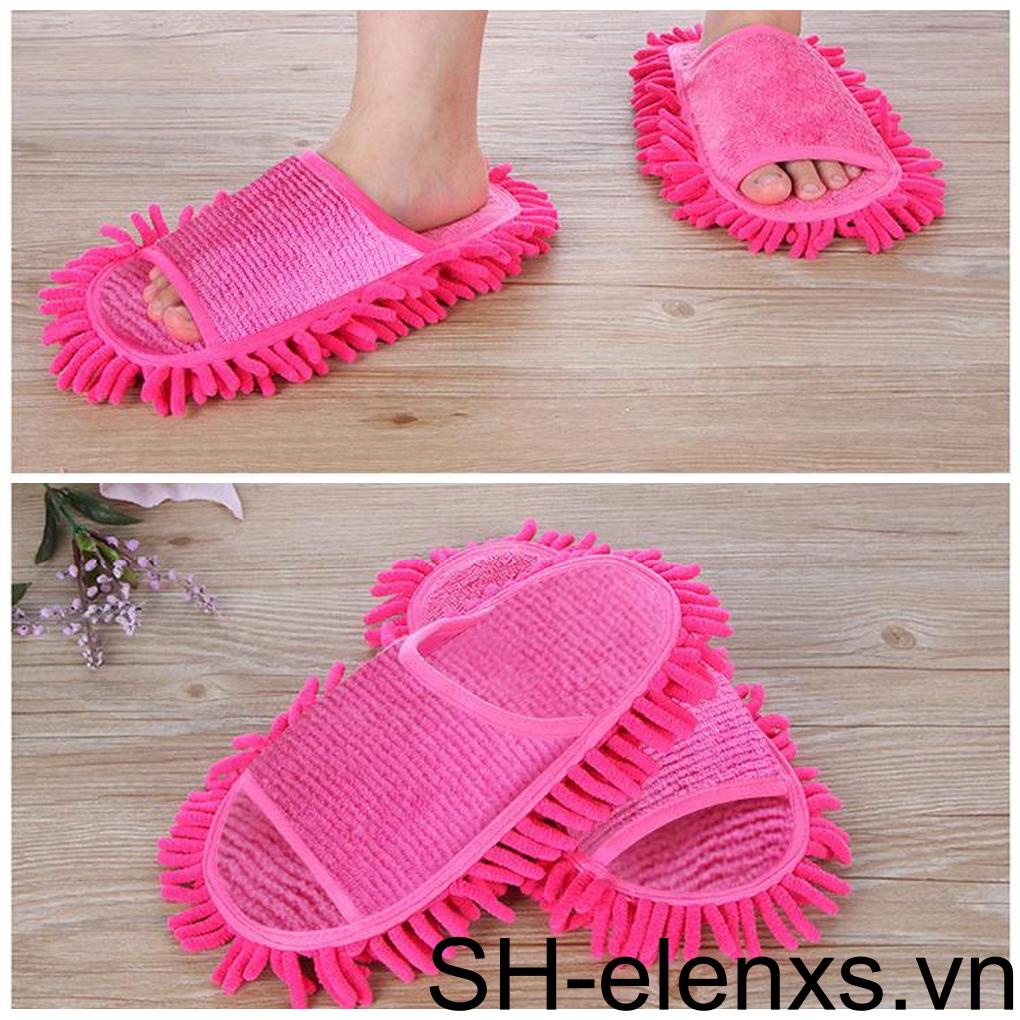 1 Đôi Dép Sandal Chống Bụi Thấm Hút Nước Ít Tiếng Ồn Thấp Dùng Trong Nhà Bếp / Nhà Tắm