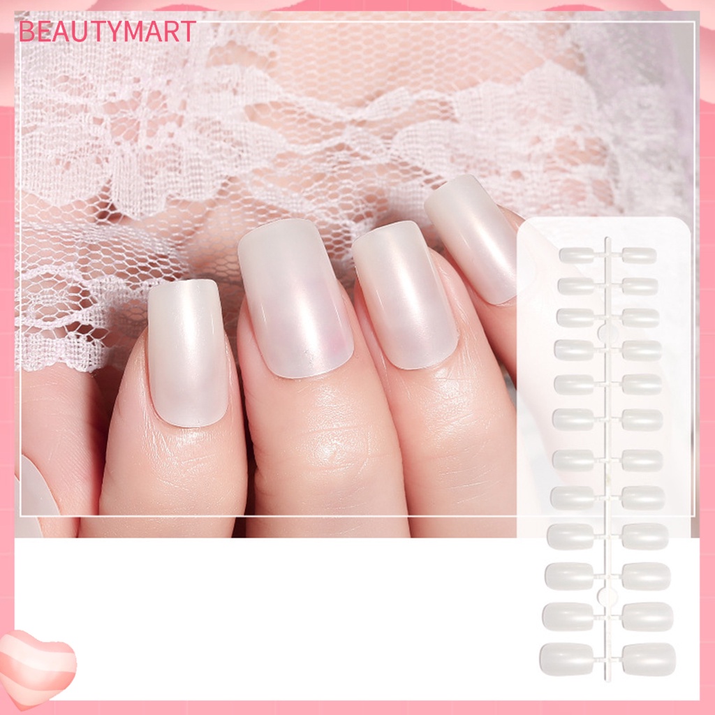 Set 24 Móng Tay Giả Phủ Toàn Diện DIY Có Thể Tái Sử Dụng Cho Nữ