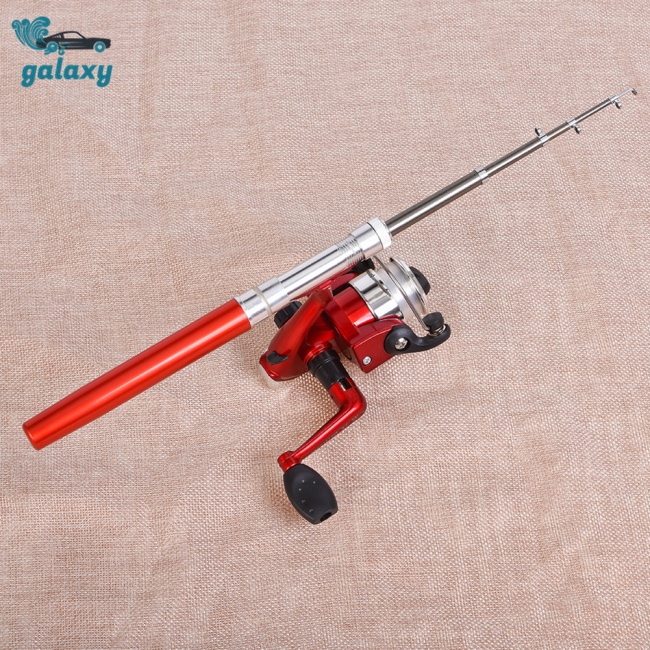 Galaxy Cần Câu Cá Mini Siêu Nhẹ Có Thể Gấp Gọn Tiện Dụng