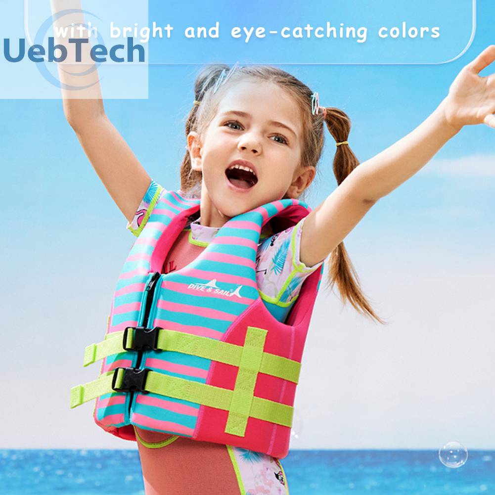 Áo Phao Cứu Sinh Có Khóa Kéo Tùy Chỉnh Tiện Dụng Cho Bé Đi Bơi / Câu Cá