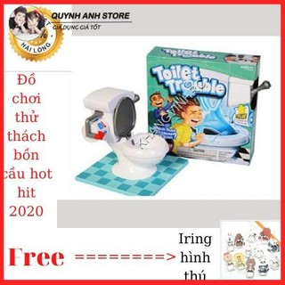 Đồ chơi thử thách bồn cầu rắc rối ngộ nghĩnh cho bé hot nhất 2020 tặng kèm iring kute