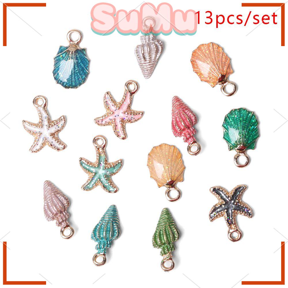 SUMU Set 13 Mặt Vòng cổ Hình Vỏ Sò