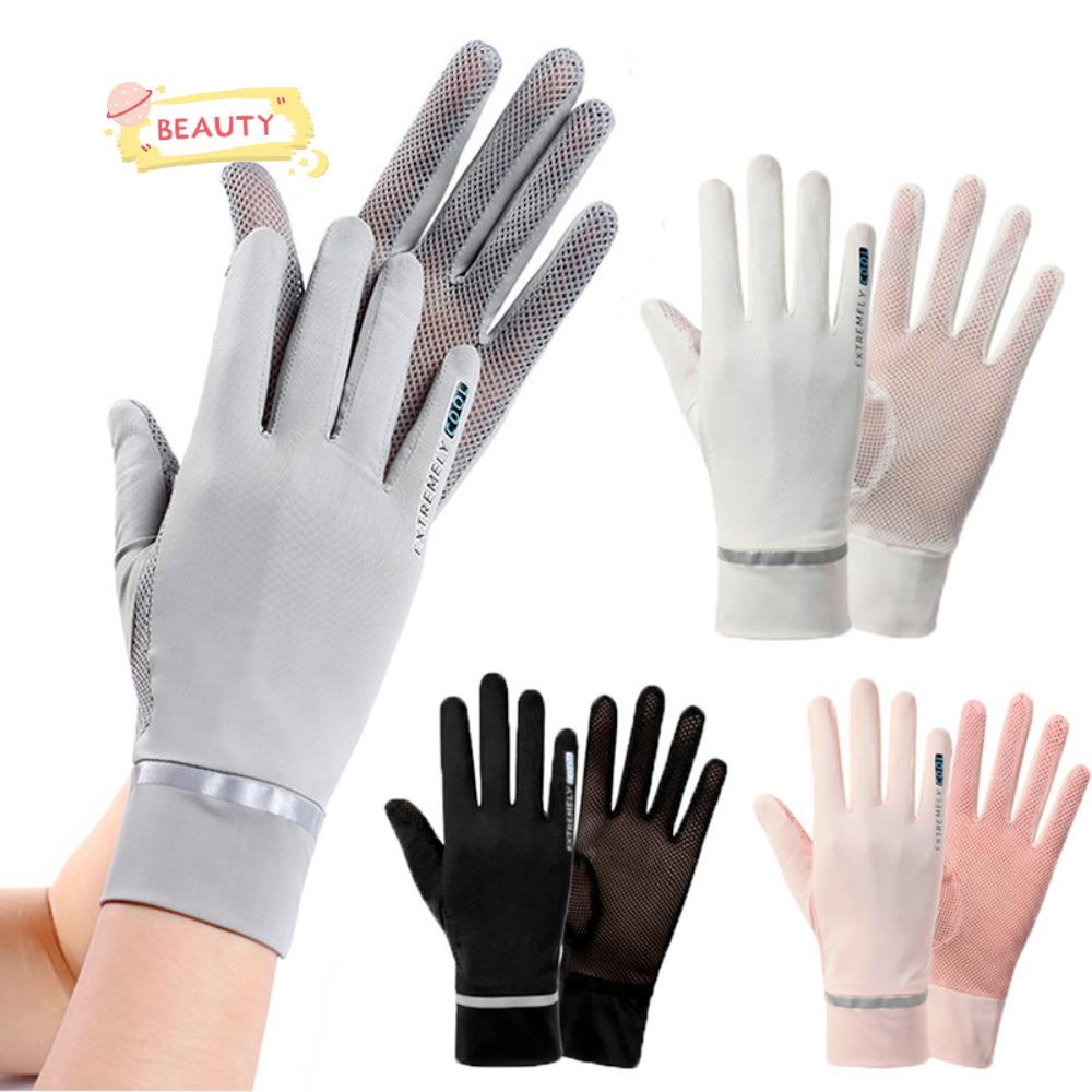BEAUTY Găng Tay Thể Thao Chống Tia UV Thoáng Khí