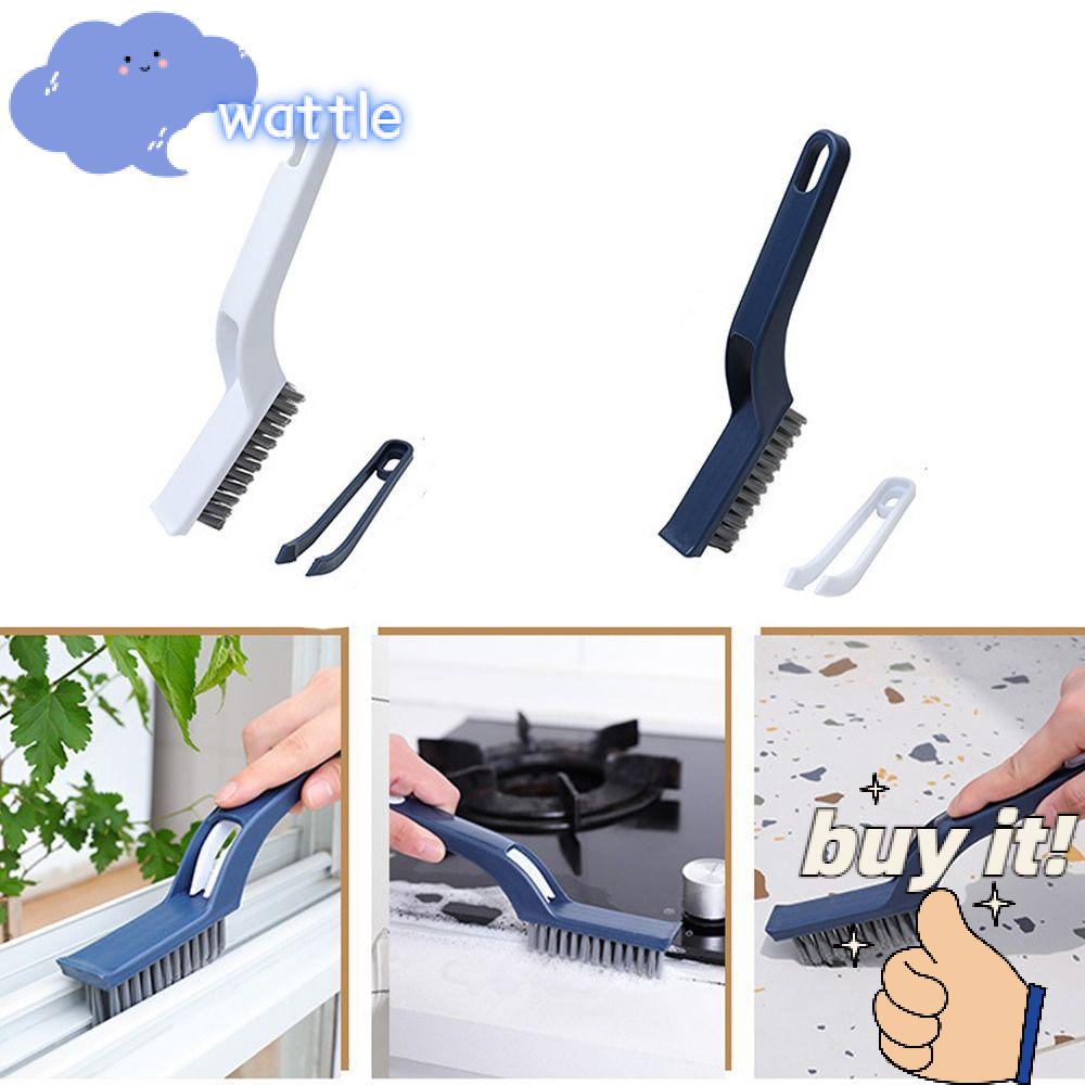Bộ 2 Bàn Chải Vệ Sinh Khe Hở Cửa Sổ / Phòng Tắm Đa Năng 2 Trong 1 Tiện Dụng
