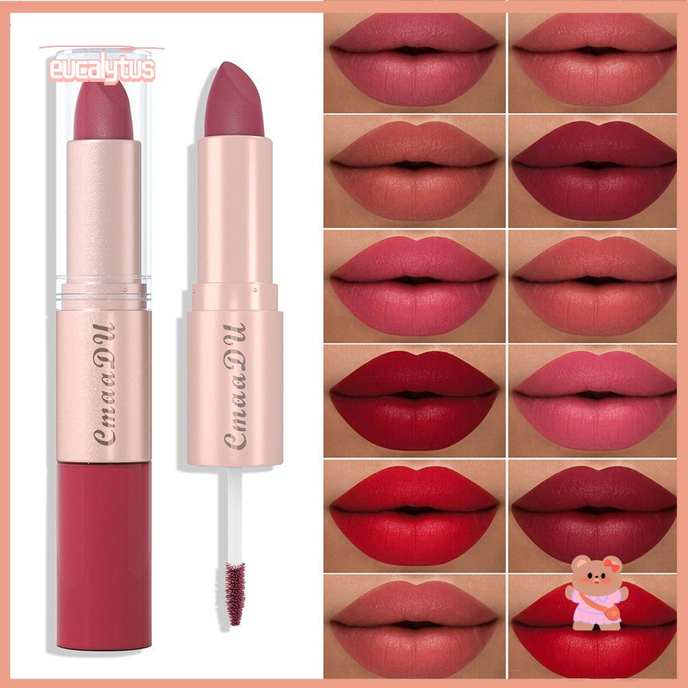 EUTUS Son Môi Dạng Lỏng Dưỡng Ẩm Không Phai Màu Nhung Mờ Gợi Cảm