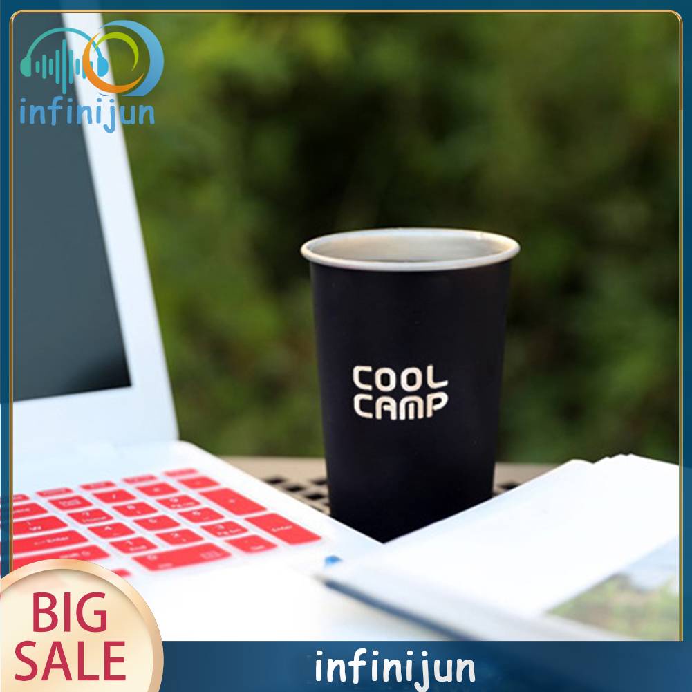 Bộ 4 Ly Uống Nước 350ml Bằng Thép Không Gỉ