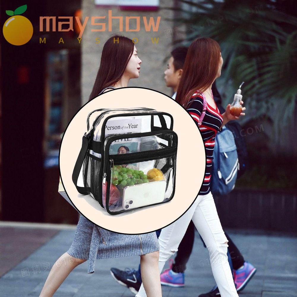 MAYSHOW Túi Đeo Chéo Trong Suốt Thời Trang Cho Nữ