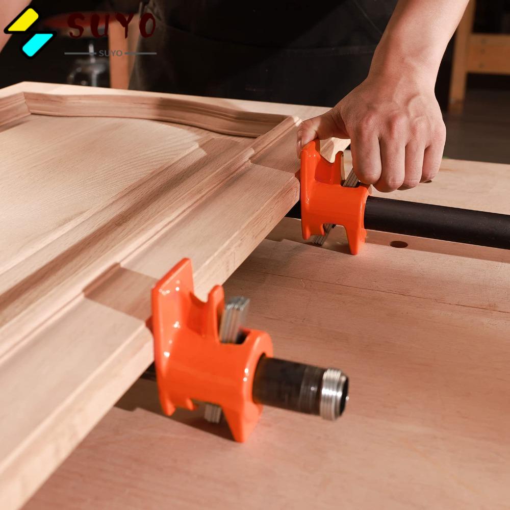 Suyo Kẹp Ống Màu Đen Chuyên Dụng Cho Thợ Mộc