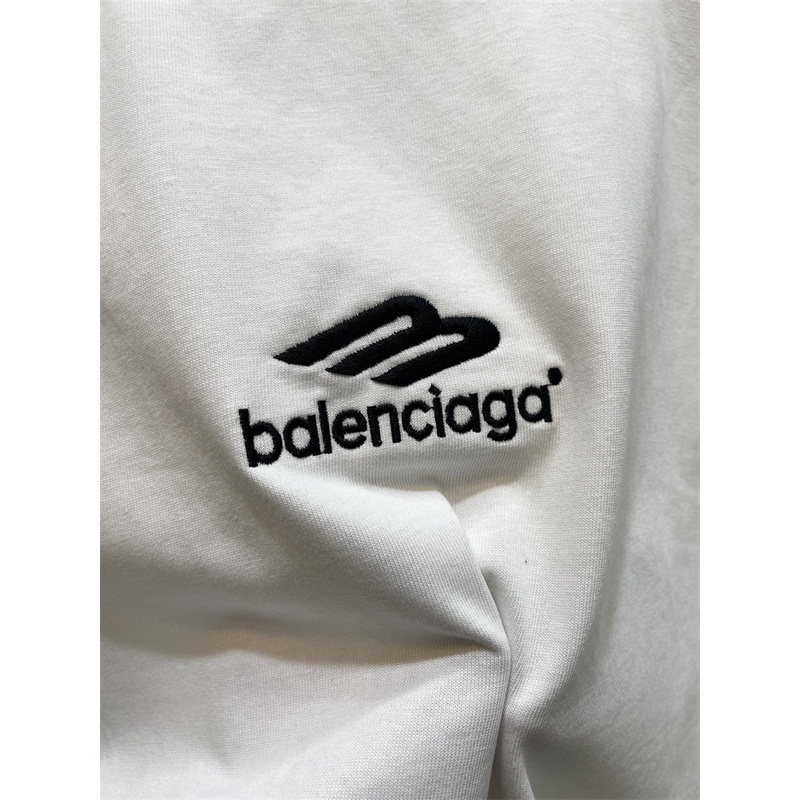 Áo Thun Tay Ngắn Thêu Chữ Ba-Classic 23ss 3B