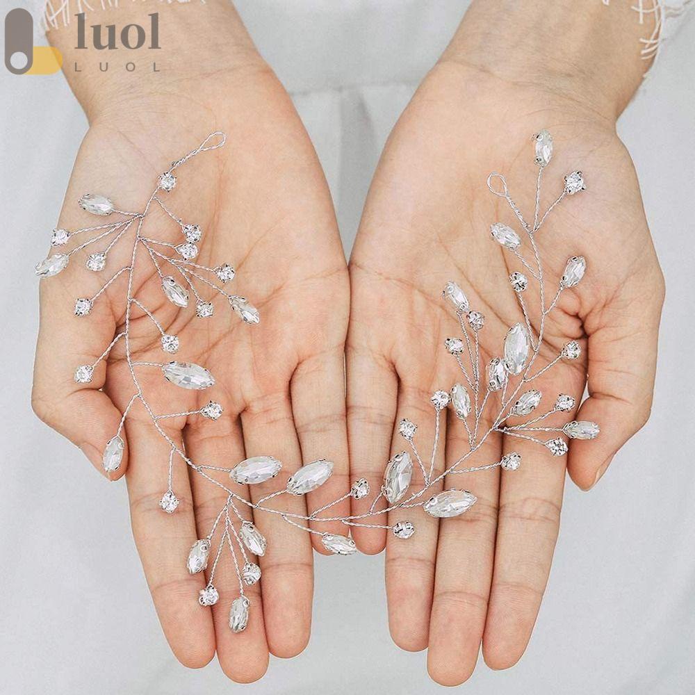 LUOL Vòng Hoa Cài Tóc Cho Cô Dâu