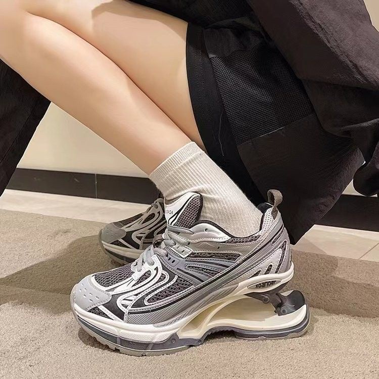 Giày Thể Thao Đế Dày Tăng Chiều Cao Thoáng Khí Phong Cách Mới 2023