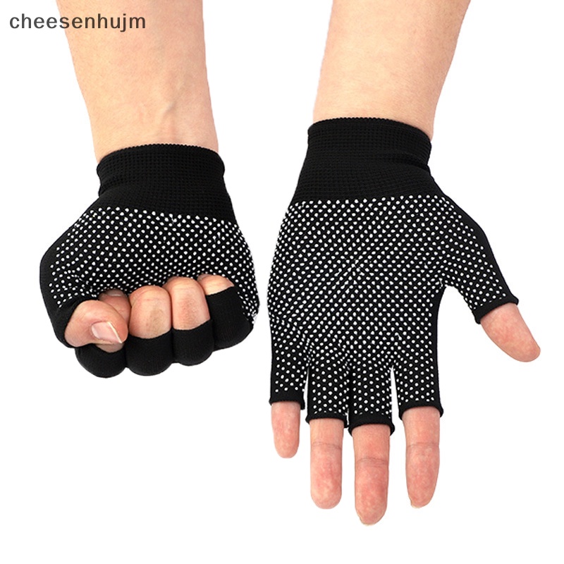 Găng Tay Thể Thao Nửa Ngón Chống Trượt Thoáng Khí Cho Nam Nữ