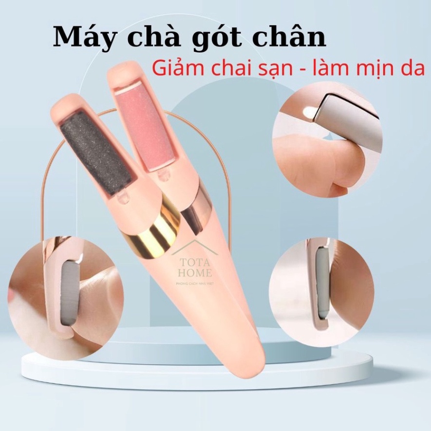 Máy Chà Gót Chân bằng điện G01 Tẩy Tế Bào Chết Tự Động Chuyên Dụng Cho Tiệm Nail, Cá Nhân Tại Nhà New