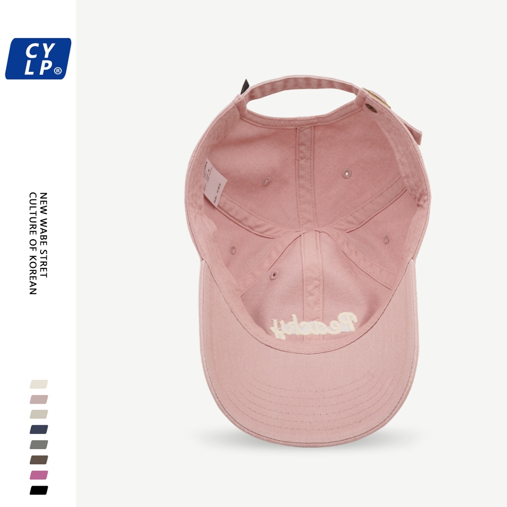 Mũ Lưỡi Trai Thêu Chữ Ba Chiều Thời Trang Hàn Quốc