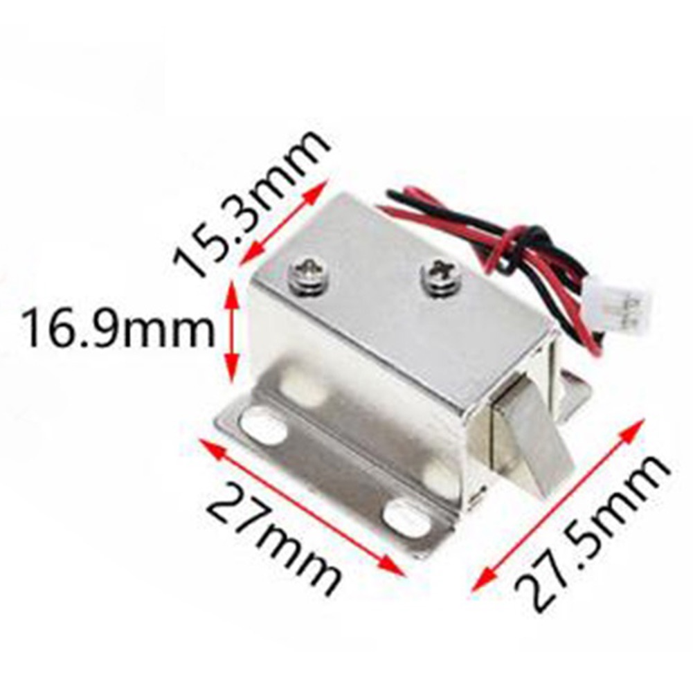 Khóa Điện Từ 27.5x27x16.9mm Dễ Lắp Đặt Chuyên Dụng