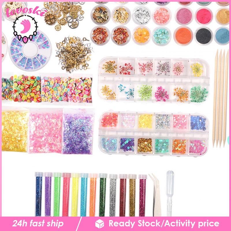 Bộ Phụ Kiện Resin Sửa Chữa Trang Trí Nghệ Thuật Cho Nữ