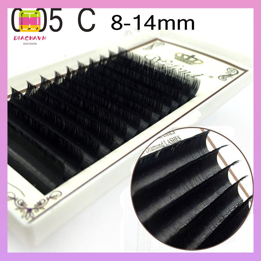 DIACHAVN Lông Mi Giả Cong Dài Tự Nhiên 0.05 C