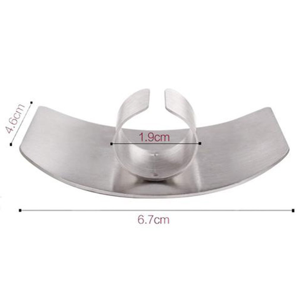 =Christmas=Stainless Steel Finger Protector Multifunctional Cutting Hand Protector