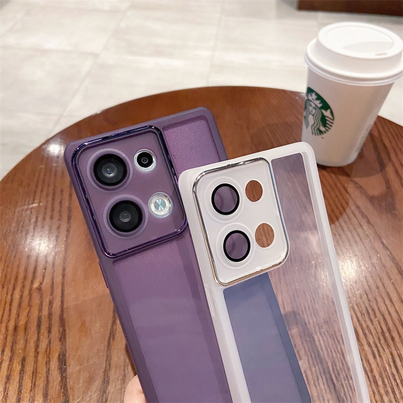 Ốp Điện Thoại Mềm Nhám Trong Suốt Bảo Vệ Ống Kính Máy Ảnh Cho infinix Note 30 Pro 30i Note 30 5G Hot 30i 30 Play hot30 5G