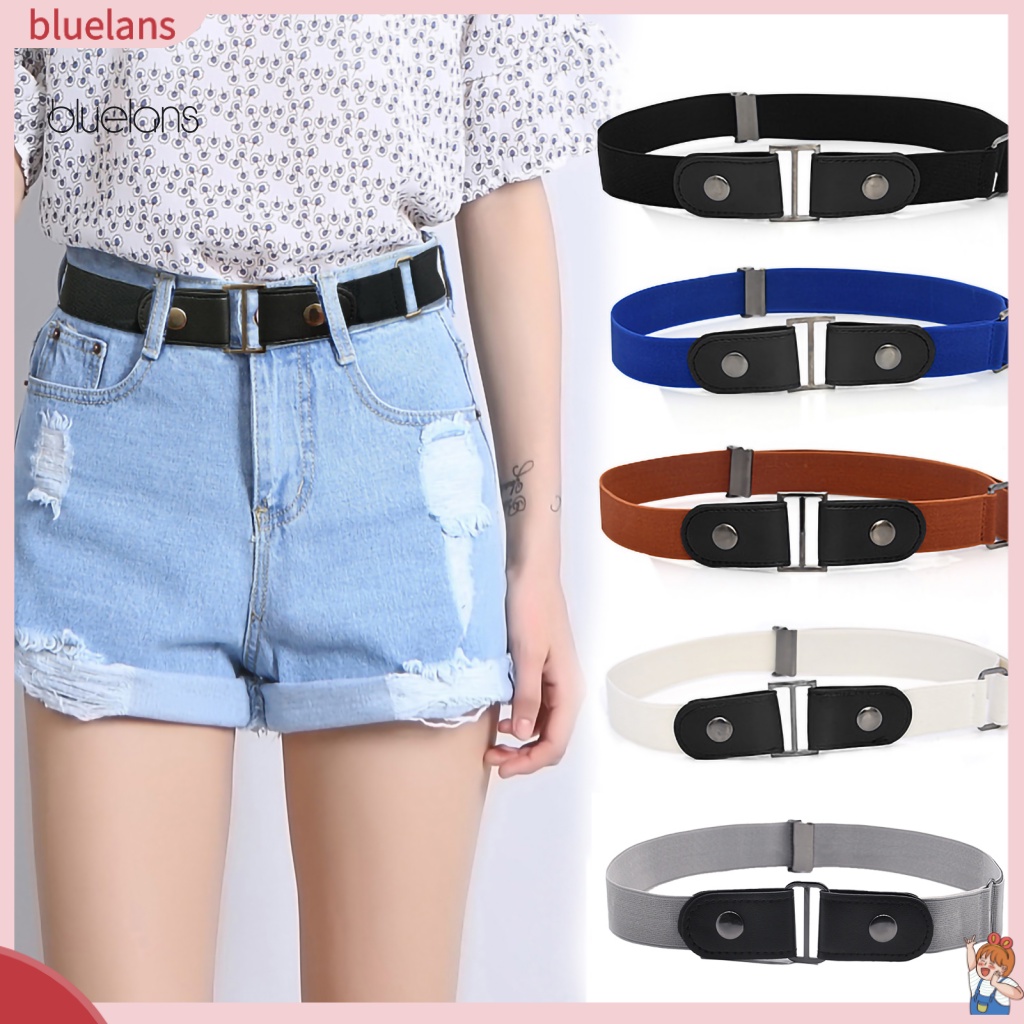 Thắt Lưng Giả Da Khóa Hợp Kim Dễ Phối Đồ Thời Trang