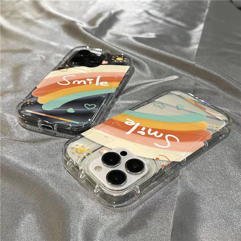 Bọt Biển Hình Vuông Nhỏ Màu Cầu Vồng 2YN1 Đa Năng 2YN1 Cho Apple Rainbow-FLPlus