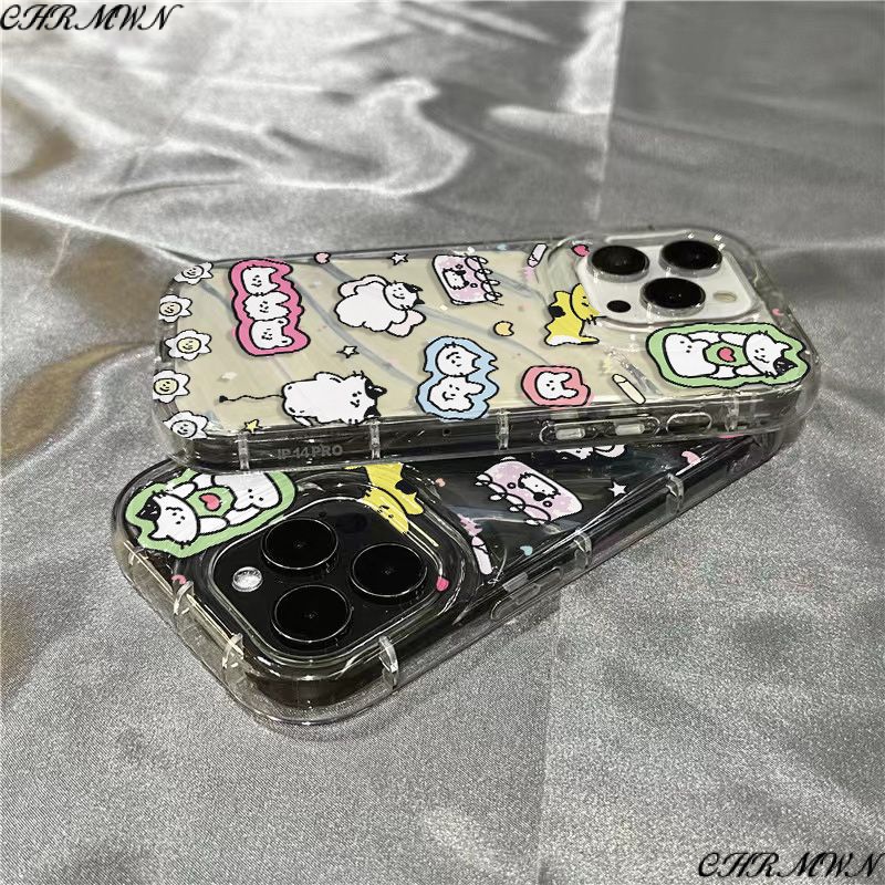 Ốp Điện Thoại Mềm Trong Suốt Họa Tiết Hoa Nhỏ Xinh Xắn Cho Iphone 1312sins 7xr11 / 8iPhone14promax