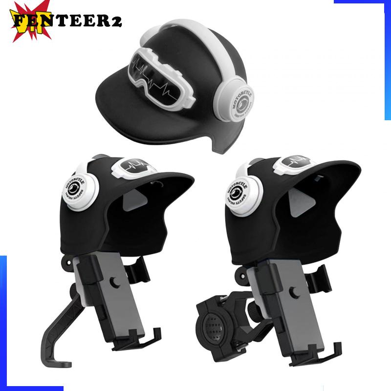 Tấm Che Mưa Nắng Có Giá Đỡ Điện Thoại Cho Xe Máy / Xe Đạp Fenteer2]