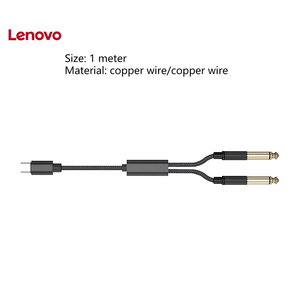 Dây Cáp Âm Thanh 1m Type-C Sang 6.35mm Cho Máy Trộn