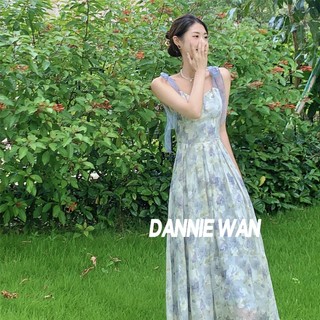 DannieWan váy Đầm váy nữ sang chảnh đầm body Thời trang đẹp A92M03N
