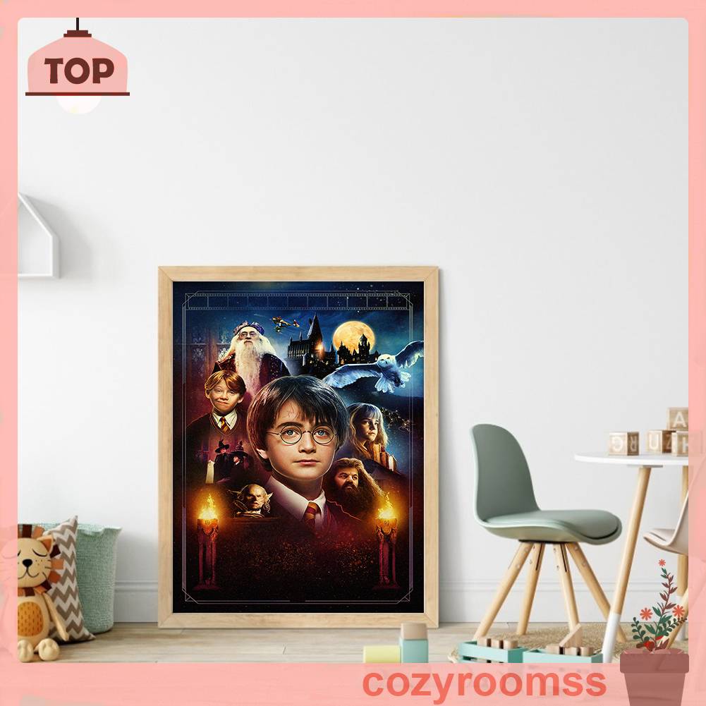 Toàn Bộ Bộ Tranh Thêu Chữ Thập 16CT Hình Harry Potter