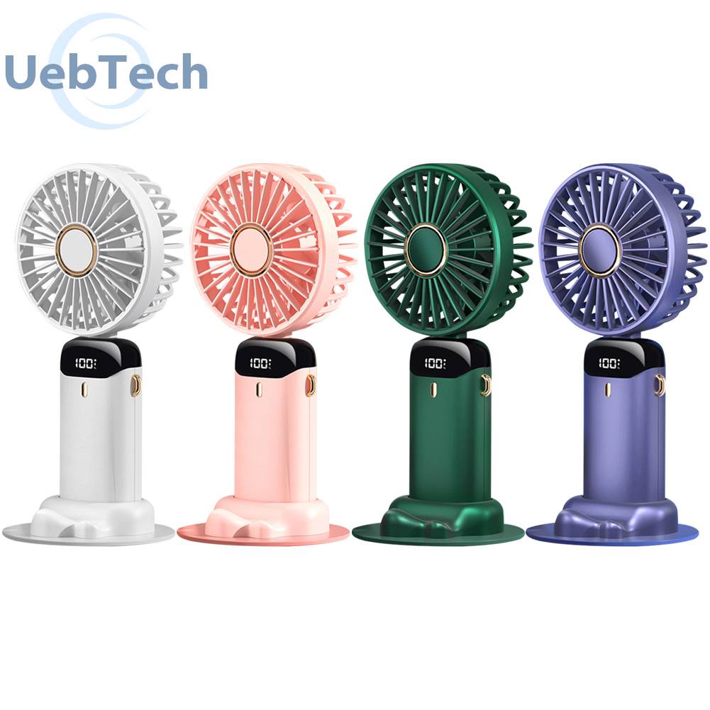 Quạt Làm Mát Mùa Hè Cầm Tay Di Động Có Dây Đeo Cổ Cho Nhà Ở