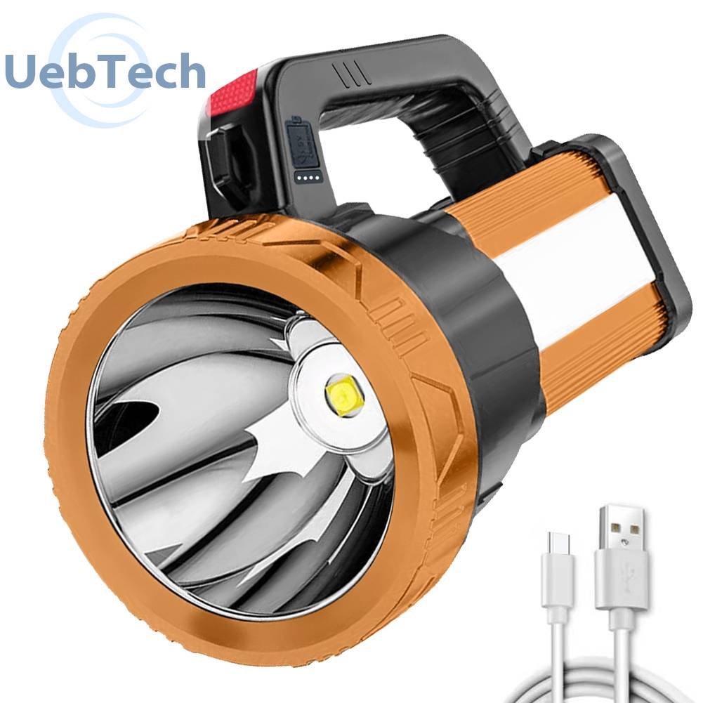 Đèn Pin Cầm Tay 4 Chế Độ LED COB