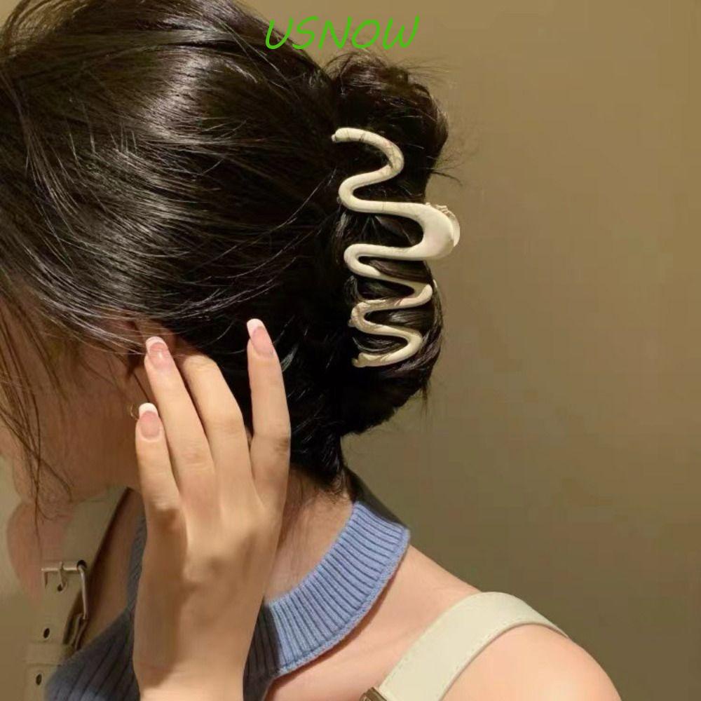 Kẹp Càng Cua Bằng Resin Nhiều Màu Sắc Phong Cách Hàn Quốc Cho Nữ