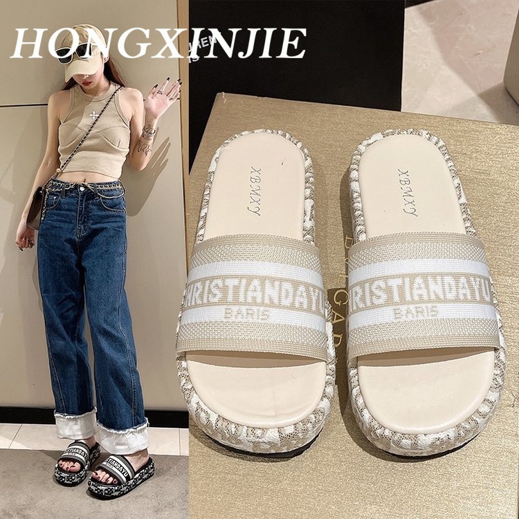 HONGXINJIE dép nữ dép sandal nữ d 2023 HOTSALE Sản phẩm mới vào mùa hè thời trang 062807