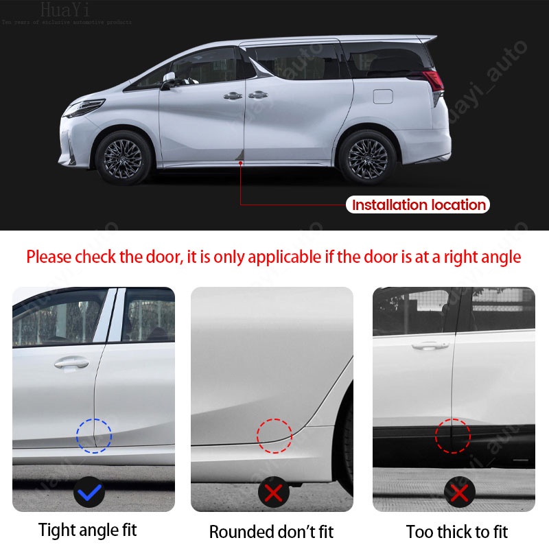 Bộ 2 / 4 Miếng Silicone Bảo Vệ Góc Cửa Xe Hơi Kia Kn Chống Va Chạm Cho Seltos Kx3 Bongo Sonet K3 Sorento Soluto Picanto Sedona