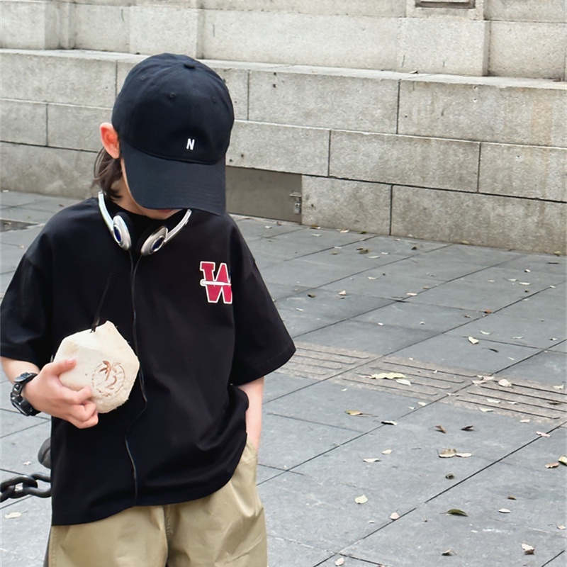 Yidanl Mới Áo Thun 100% Cotton Tay Ngắn Unisex Cho Bé