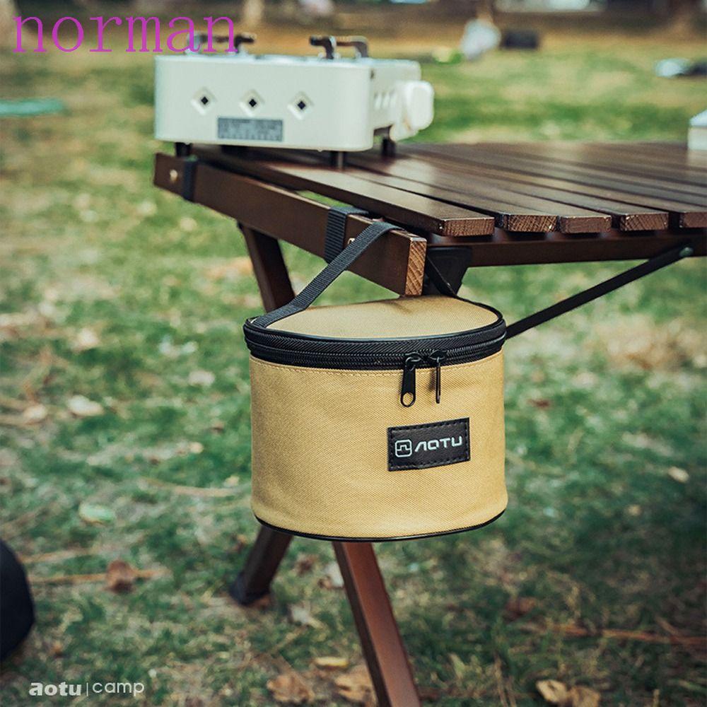 NORMAN Bộ Dụng Cụ Ăn Uống Tiện Dụng ​Túi Đựng Bát Đĩa Có Khóa Kéo Chống Thấm Nước Tiện Dụng