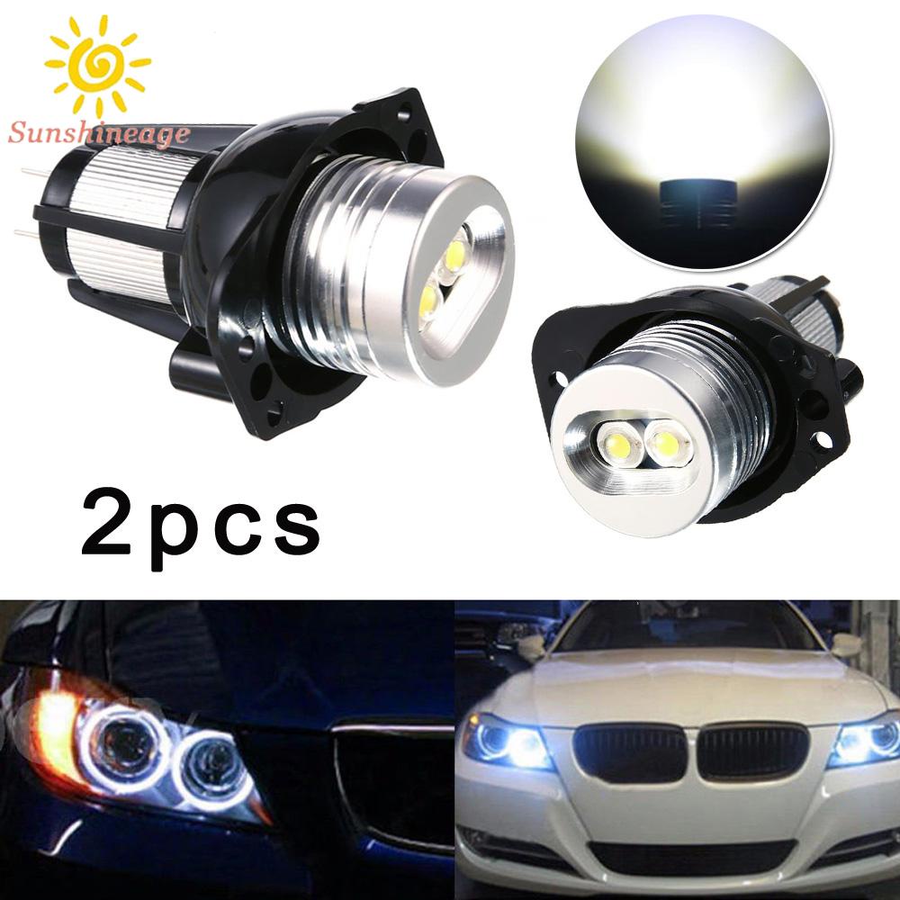 Đèn Pha LED Hình Tròn 12V Cho BMW E90 E91 2005-2008