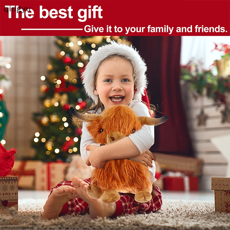 Bò Nhồi Bông Mềm Mại Xinh Xắn