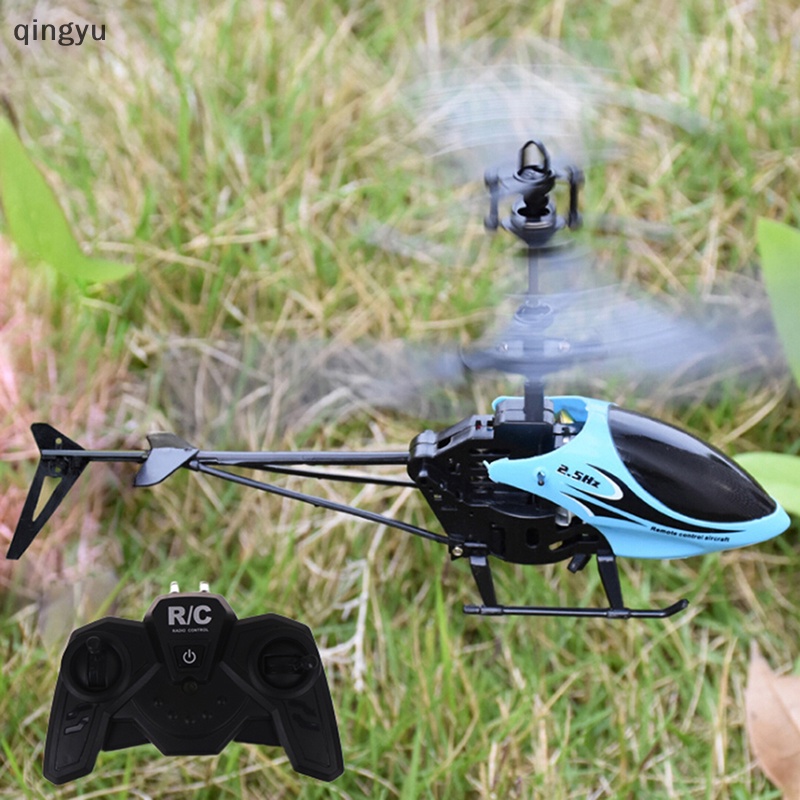 Qingyu Máy Bay Trực Thăng Điều Khiển Từ Xa Đồ Chơi mini rc Chống Rơi Vỡ Làm Quà Tặng Cho Bé Trai PLI