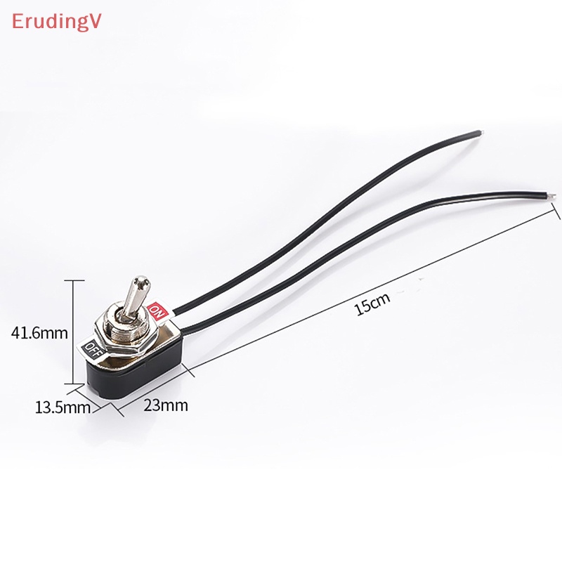 Công Tắc Điện Tiêu Chuẩn AC250V 3A On / Off Có Dây Cáp KNS-1 SPST