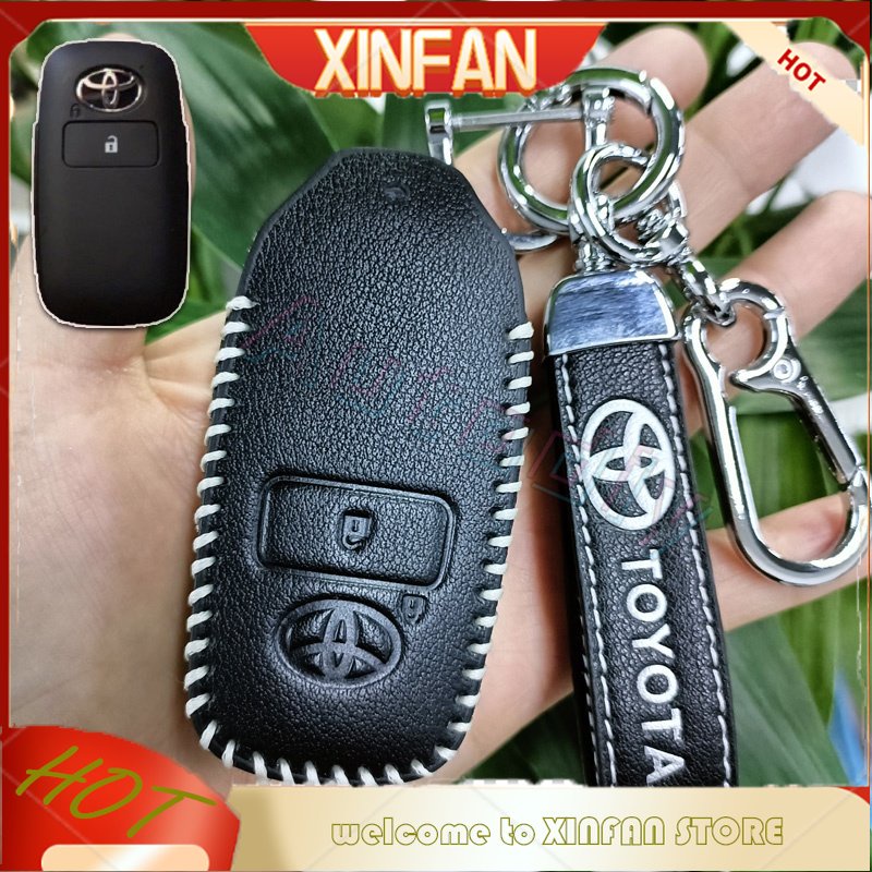 Bao Da Bảo Vệ Chìa Khóa Xe Hơi Toyota Veloz 2022 Veloz 2021 Raize Avanza 2022 Yaris Ativ 2022 2023