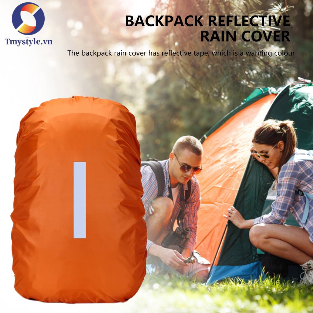 Vỏ Bọc Ba Lô Đi Mưa Chống Thấm Nước Chống Trượt Có Khóa Chéo Tiện Lợi