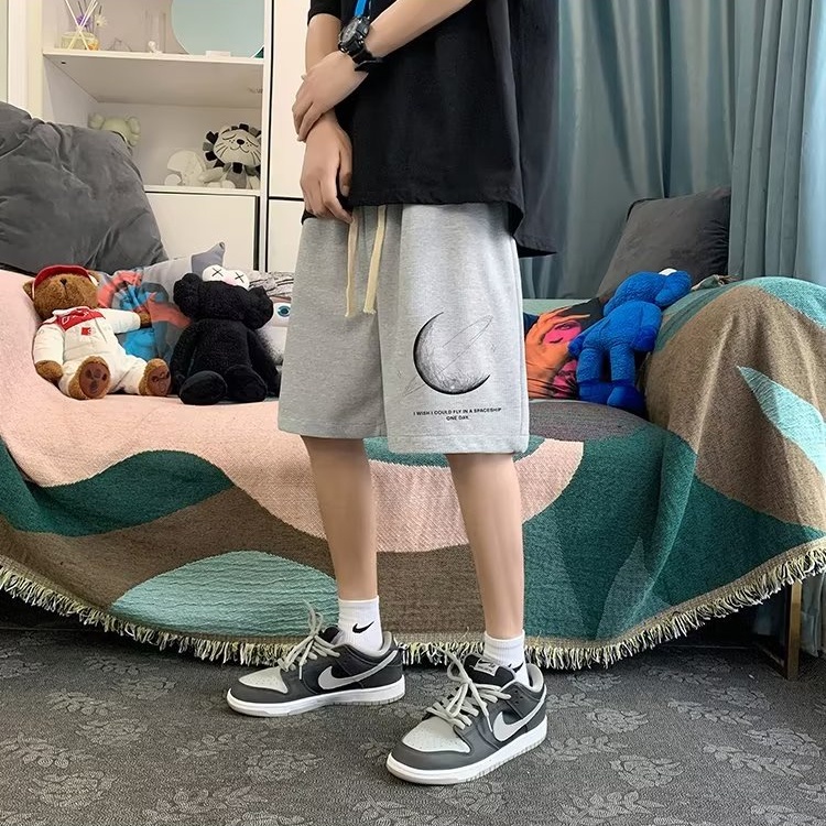 Niche Quần Short Thể Thao Mùa Hè Chính Hãng Phong Cách Đường Phố Cho Nam