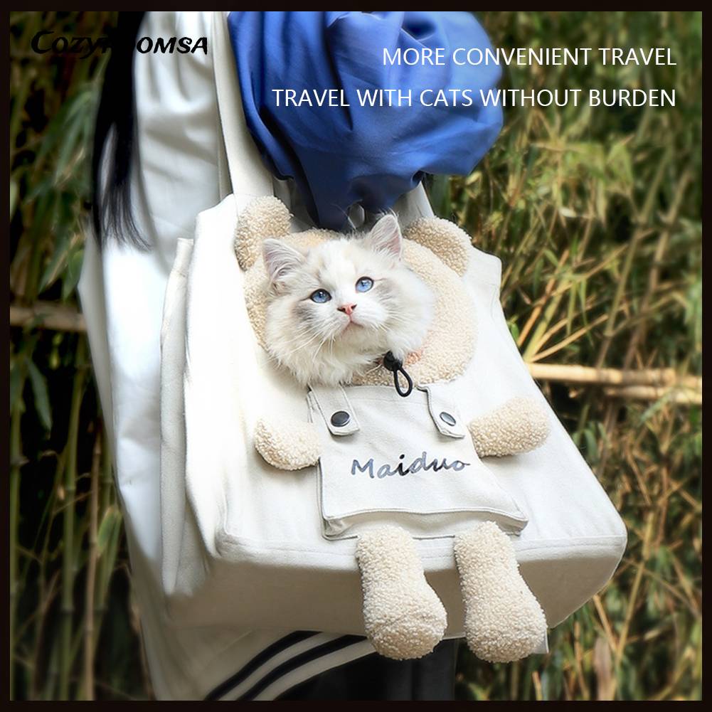 Balo Địu Thú Cưng Cỡ Lớn Thoáng Khí Thời Trang