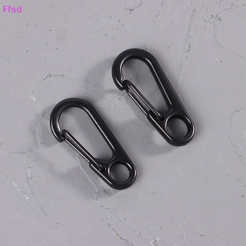 {Ffsd} Set 5 Móc Khóa Kẹp Tôm Hùm Mini Bằng Hợp Kim Dùng Đi Cắm Trại Ngoài Trời