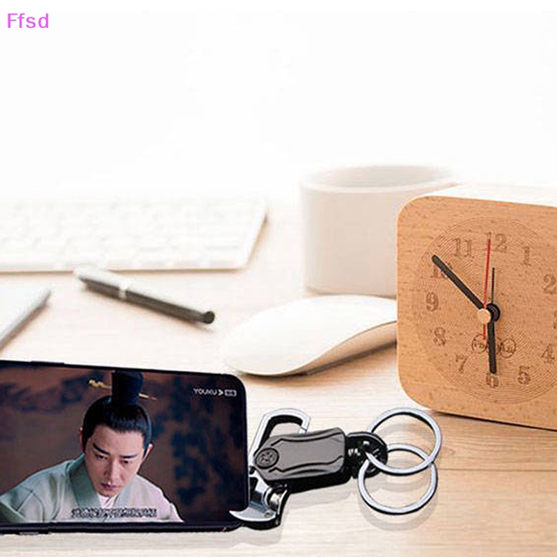 {Ffsd} Giá Đỡ Điện Thoại / Móc Khóa 4 Trong 1 Có Thể Xoay Chống Lo Lắng Nặng