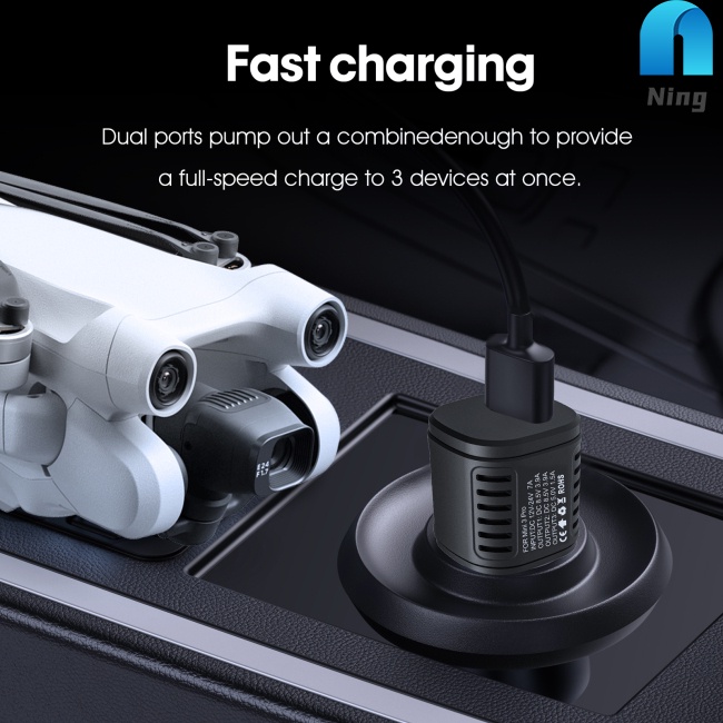 Bộ Sạc Pin Drone Dji Mini 3 Pro 3 Trong 1 Tiện Dụng