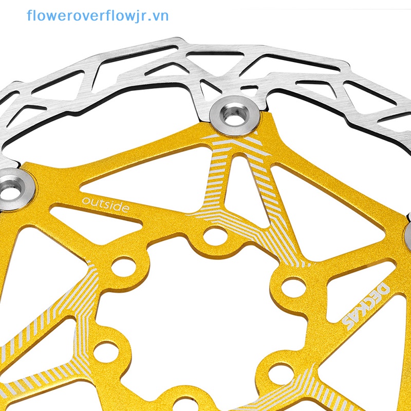 Phanh Đĩa 6 Bu Lông Siêu Nhẹ 82g CNC 6 Inch 160MM 4 Màu Tùy Chọn Dành Cho Xe Đạp Leo Núi