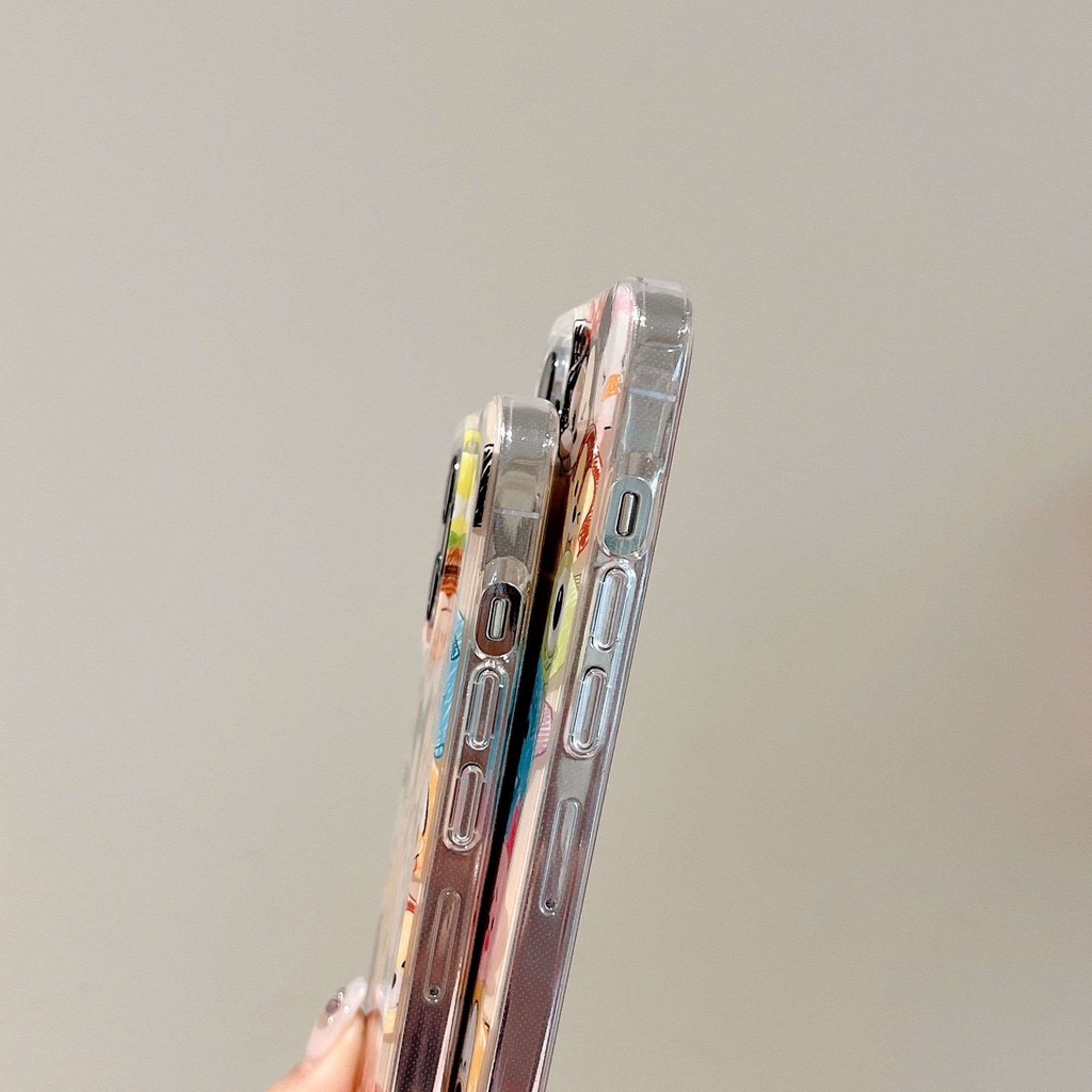 Ốp Điện Thoại IMD Hai Mặt Chống Sốc Hình Chuột Mickey Minnie Cho Apple IPhone 14 13 12 11 Pro Max